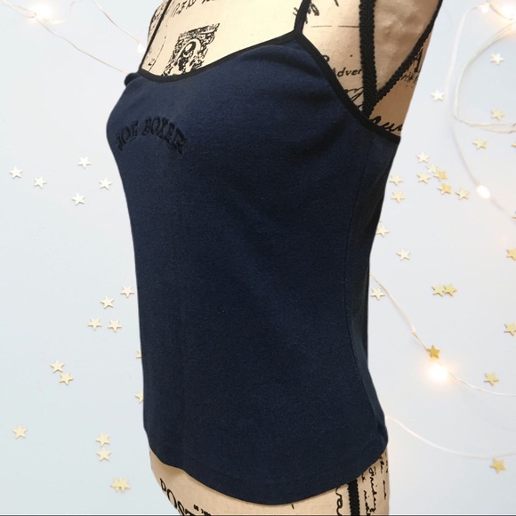 Navy blue Joe Boxer spaghetti strap top - Picture 9 of 9